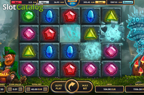 Скрин6. Clover Stones слот