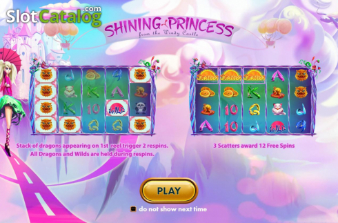 Скрин2. Shining Princess слот