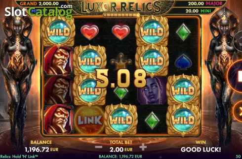 Скрин4. Luxor Relics слот