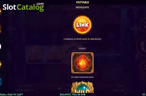 Скрин7. Luxor Relics слот