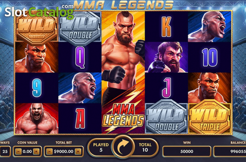 Скрин2. MMA Legends слот