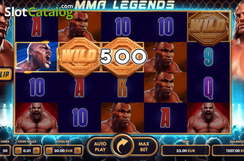 Скрин3. MMA Legends слот