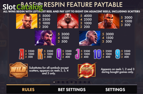 Скрин5. MMA Legends слот