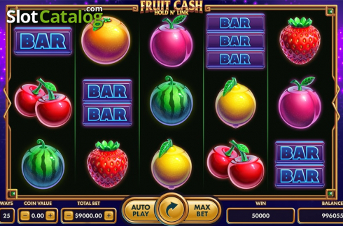 Скрин3. Fruit Cash Hold n'Link слот