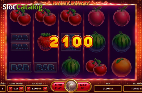 Скрин4. Fruit Burst (NetGame) слот