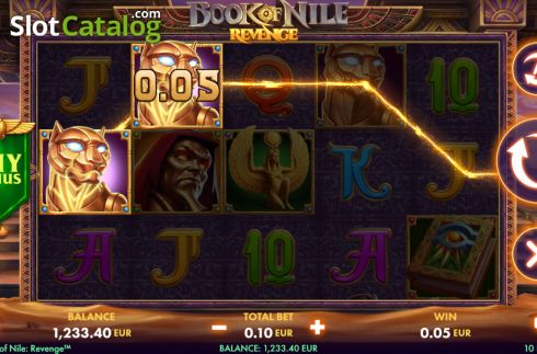 Скрин2. Book of Nile: Revenge слот