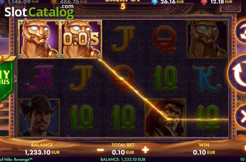 Скрин3. Book of Nile: Revenge слот