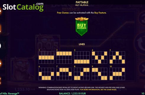 Скрин8. Book of Nile: Revenge слот