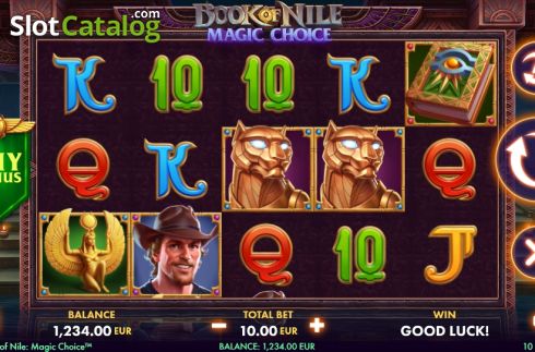 Скрин2. Book of Nile Magic Choice слот