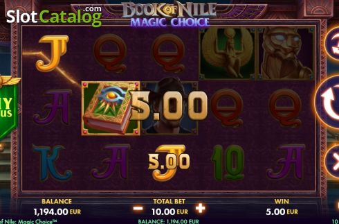 Скрин4. Book of Nile Magic Choice слот