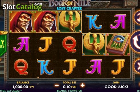 Скрин2. Book of Nile Lost Chapter Extreme Edition слот