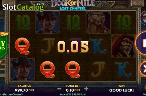 Скрин3. Book of Nile Lost Chapter Extreme Edition слот