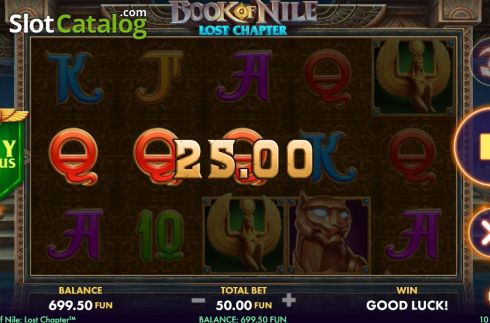 Скрин5. Book of Nile Lost Chapter Extreme Edition слот