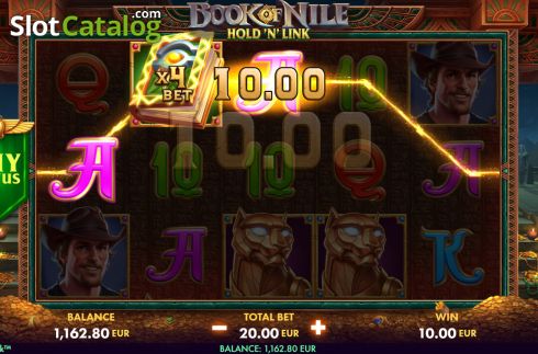 Скрин4. Book of Nile Hold n Link слот