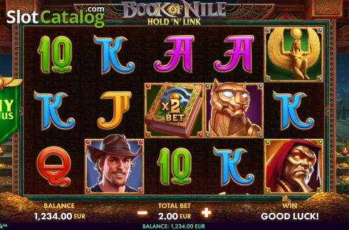 Скрин2. Book of Nile Hold n Link слот