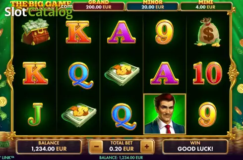 Скрин2. The Big Game Hold N Link слот