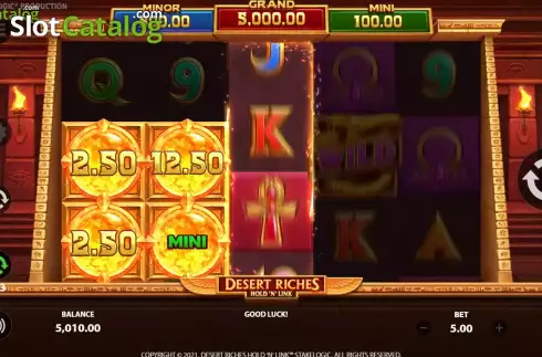 Скрин5. Desert Riches слот