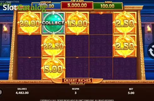 Скрин9. Desert Riches слот