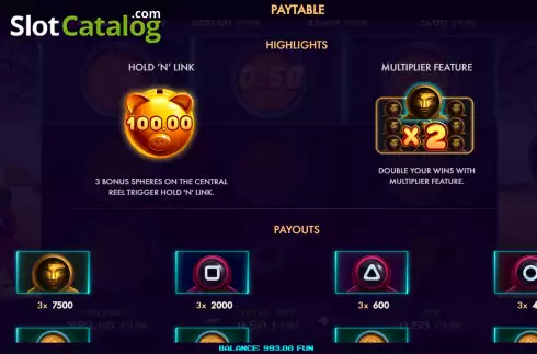 Скрин6. Squid Slot слот