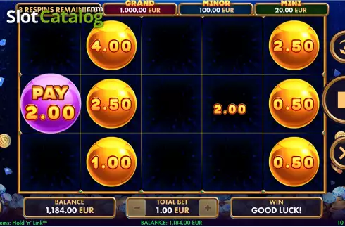 Скрин6. Just Gems: Hold 'n' Link слот