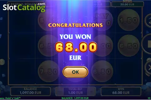 Скрин8. Just Gems: Hold 'n' Link слот
