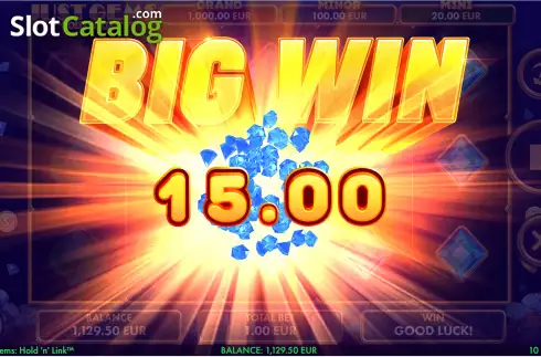 Скрин9. Just Gems: Hold 'n' Link слот