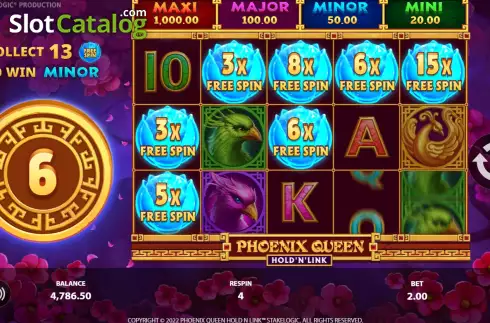 Скрин7. Phoenix Queen (NetGame) слот