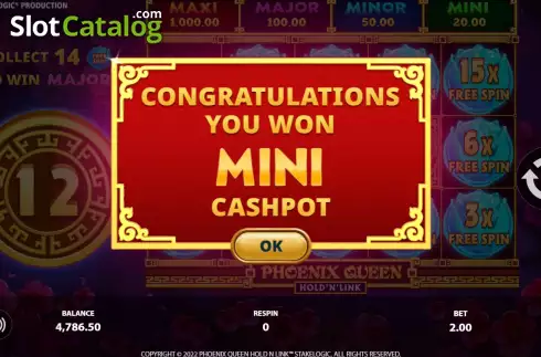 Скрин8. Phoenix Queen (NetGame) слот