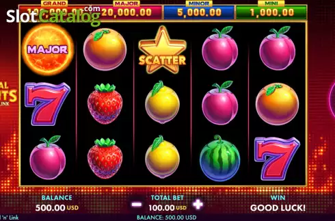 Скрин2. Royal Fruits 5 слот