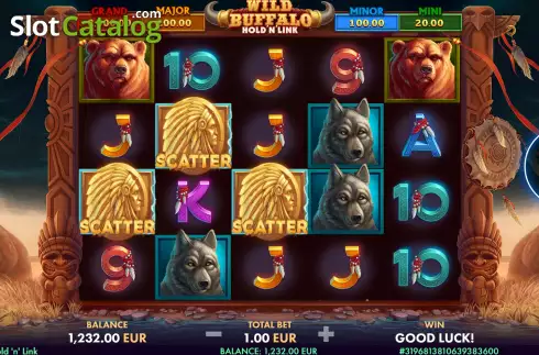 Скрин5. Wild Buffalo: Hold ‘n’ Link слот