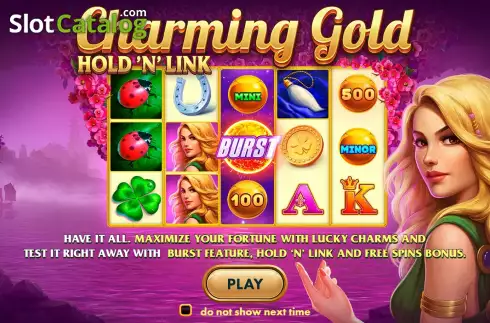 Скрин2. Charming Gold: Hold ‘n’ Link слот