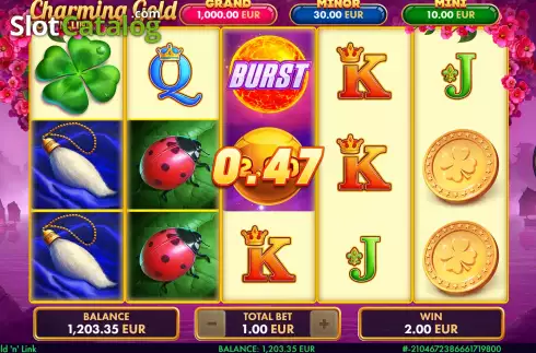 Скрин5. Charming Gold: Hold ‘n’ Link слот