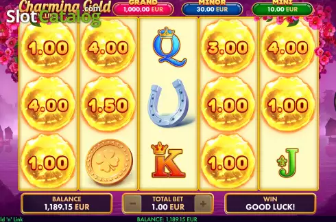 Скрин8. Charming Gold: Hold ‘n’ Link слот