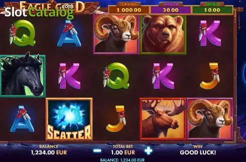 Скрин2. Eagle Gold (NetGame) слот