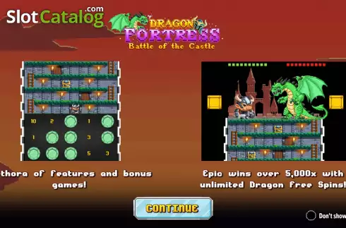 Скрин2. Dragon Fortress Battle of the Castle слот