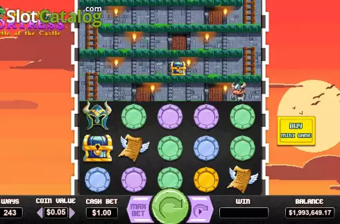 Скрин3. Dragon Fortress Battle of the Castle слот