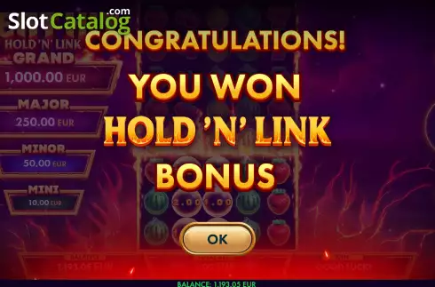 Скрин7. Heat Hit Hold ‘n’ Link слот