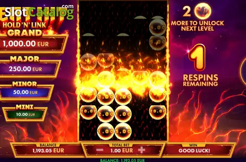 Скрин8. Heat Hit Hold ‘n’ Link слот
