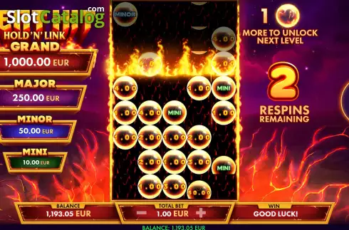 Скрин9. Heat Hit Hold ‘n’ Link слот