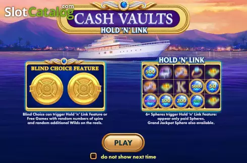 Скрин2. Cash Vault слот