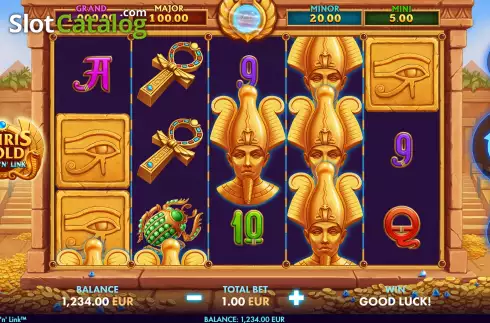 Скрин3. Osiris Gold (NetGame) слот