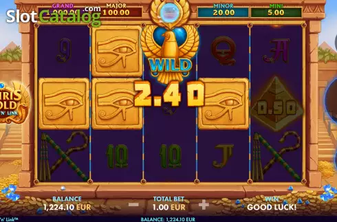 Скрин4. Osiris Gold (NetGame) слот