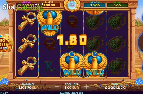 Скрин5. Osiris Gold (NetGame) слот
