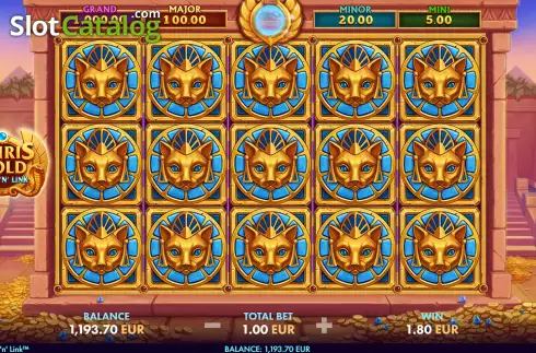 Скрин7. Osiris Gold (NetGame) слот