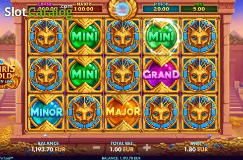 Скрин9. Osiris Gold (NetGame) слот