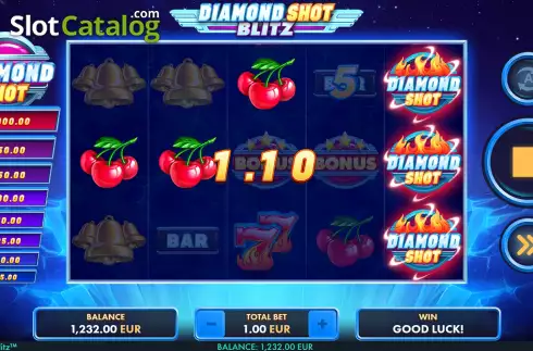 Скрин4. Diamond Shot Blitz слот