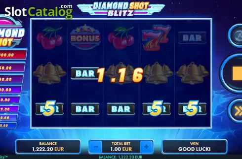 Скрин5. Diamond Shot Blitz слот