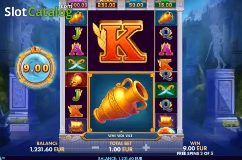 Скрин6. Pompeii Gold Rapid Link слот