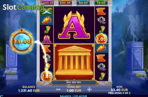 Скрин7. Pompeii Gold Rapid Link слот