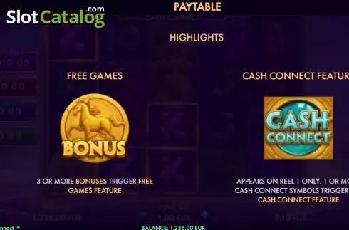 Скрин5. Mighty Horses Cash Connect слот